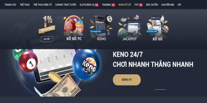 Xổ số 79king sở hữu giao diện đầy ấn tượng