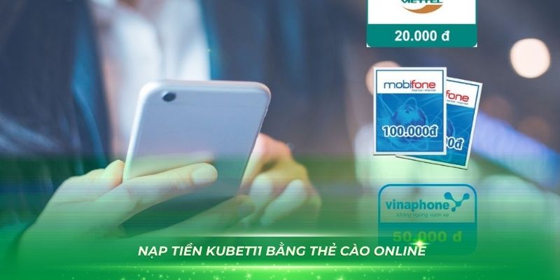 Nhiều thành viên thích nạp tiền Kubet11 bằng thẻ cào online