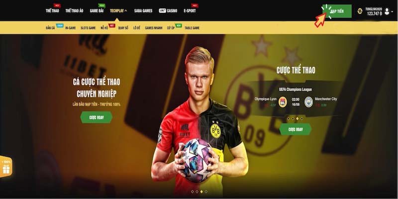 Quy trình nạp tiền 11BET đã được nhà cái rút gọn nên các bước được thực hiện rất đơn giản và nhanh chóng